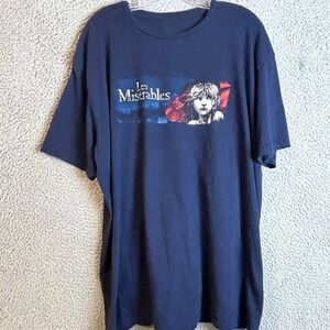 Lea Misérables Graphic Shirt Size XL Made In USA